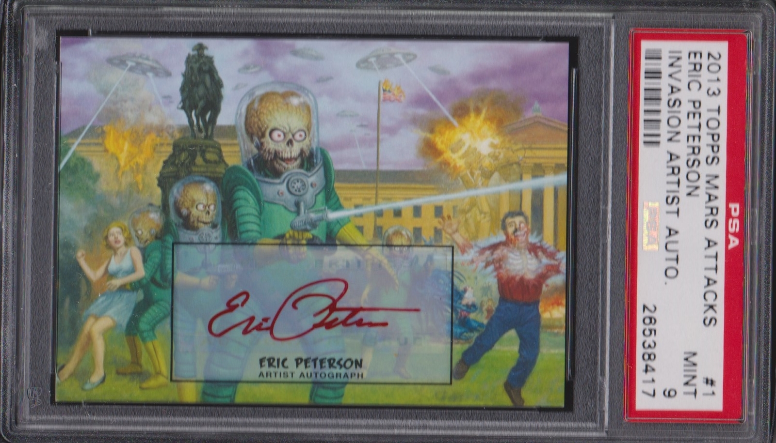 Non-Sports - 2013 Topps Mars Attacks Invasion Artist Autograph